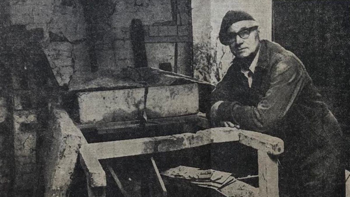 Ben Davis, miller at New Hall Mill from 1946-1993