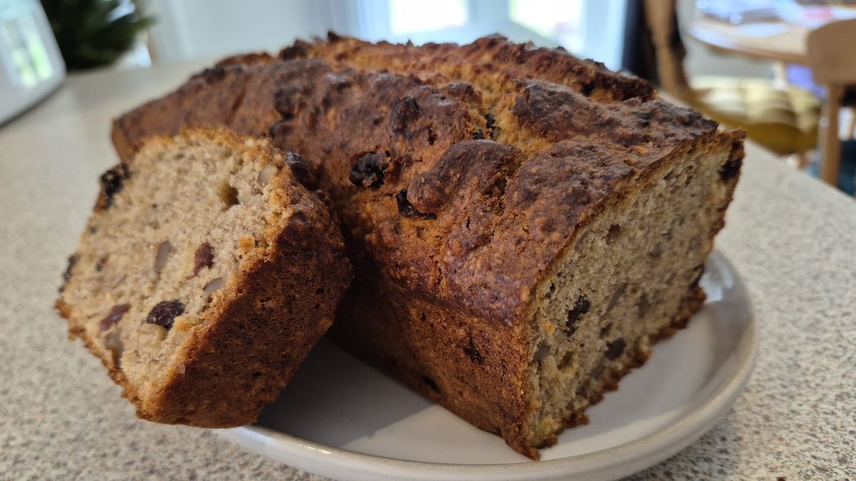 Banana, Walnut and Fruit Loaf
