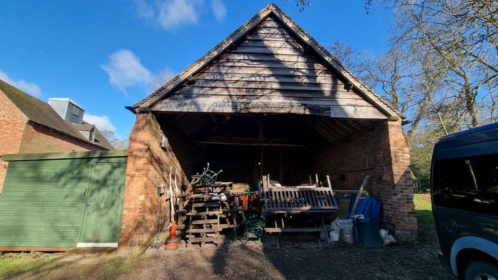 The Cart Shed and the Wagon