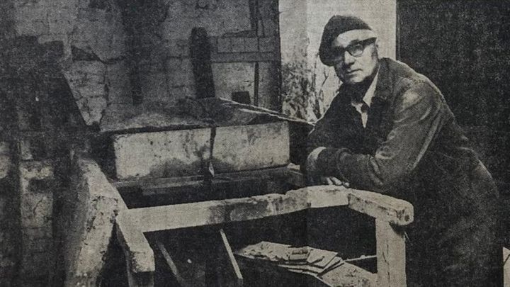 Ben Davis, miller at New Hall Mill from 1946-1993