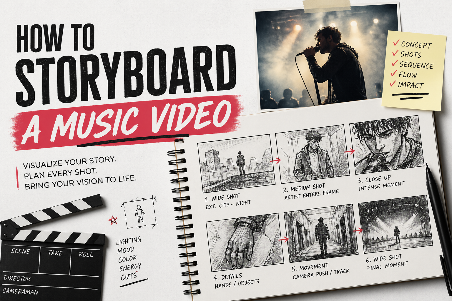 How to Storyboard a Music Video