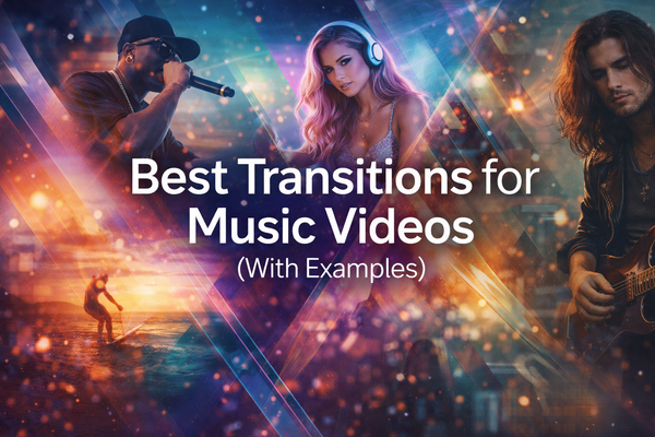 Best Transitions for Music Videos (With Examples)