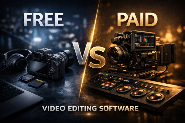 Free vs Paid Video Editing Software: What You Actually Get