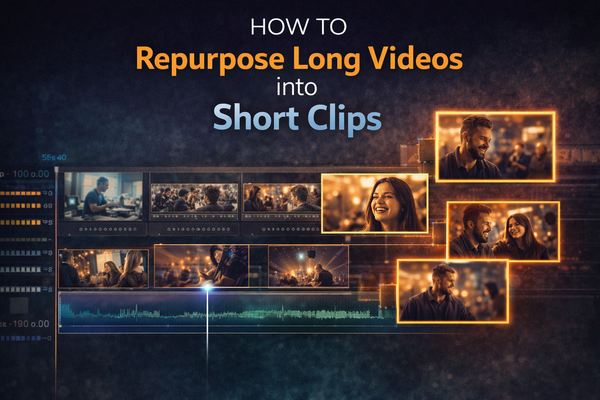 How to Repurpose Long Videos into Short Clips