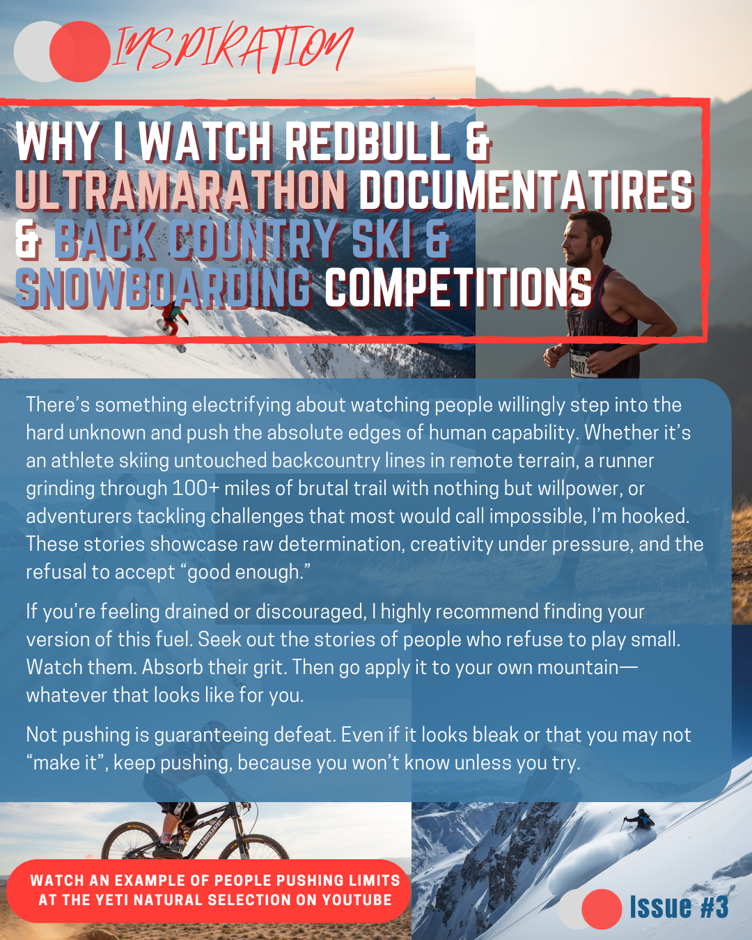 Inspiration 3 | Pushing Limits