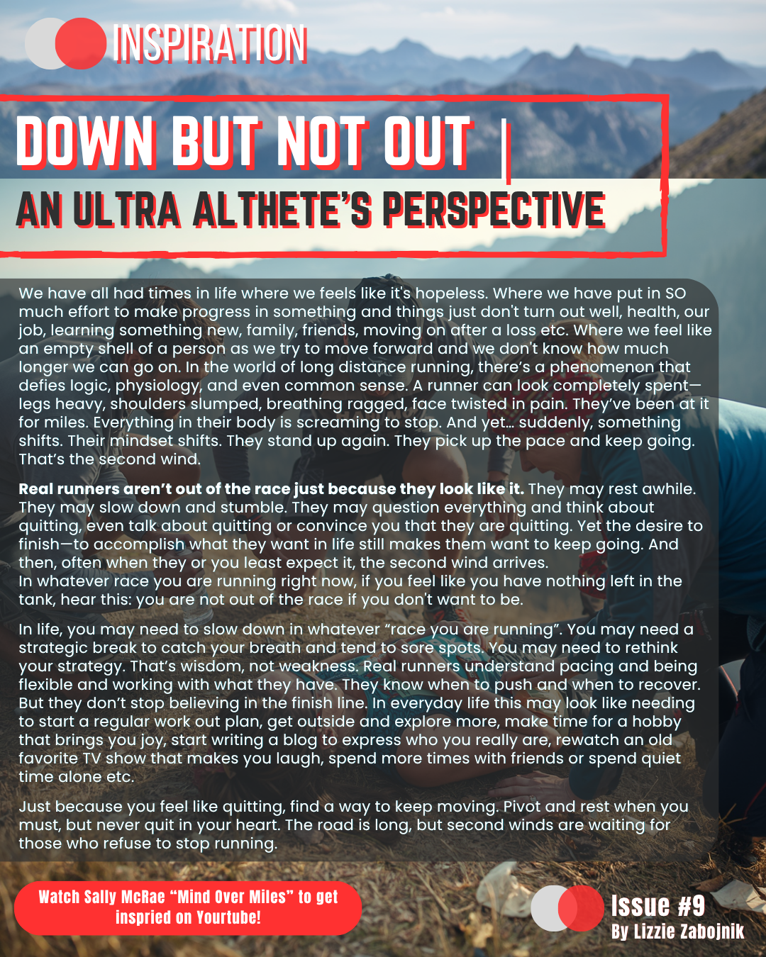 Inspiration 9 | Down But Not Out