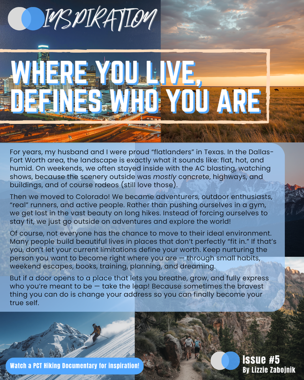 Inspiration 5 | How Where You Live Shapes Who You Are