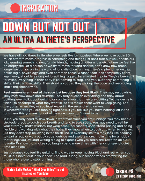 Inspiration 9 | Down But Not Out