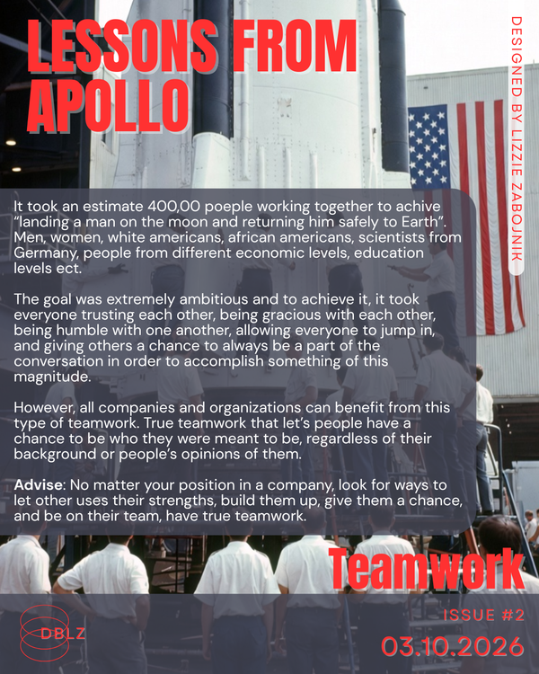Lessons from Apollo 2 | Teamwork