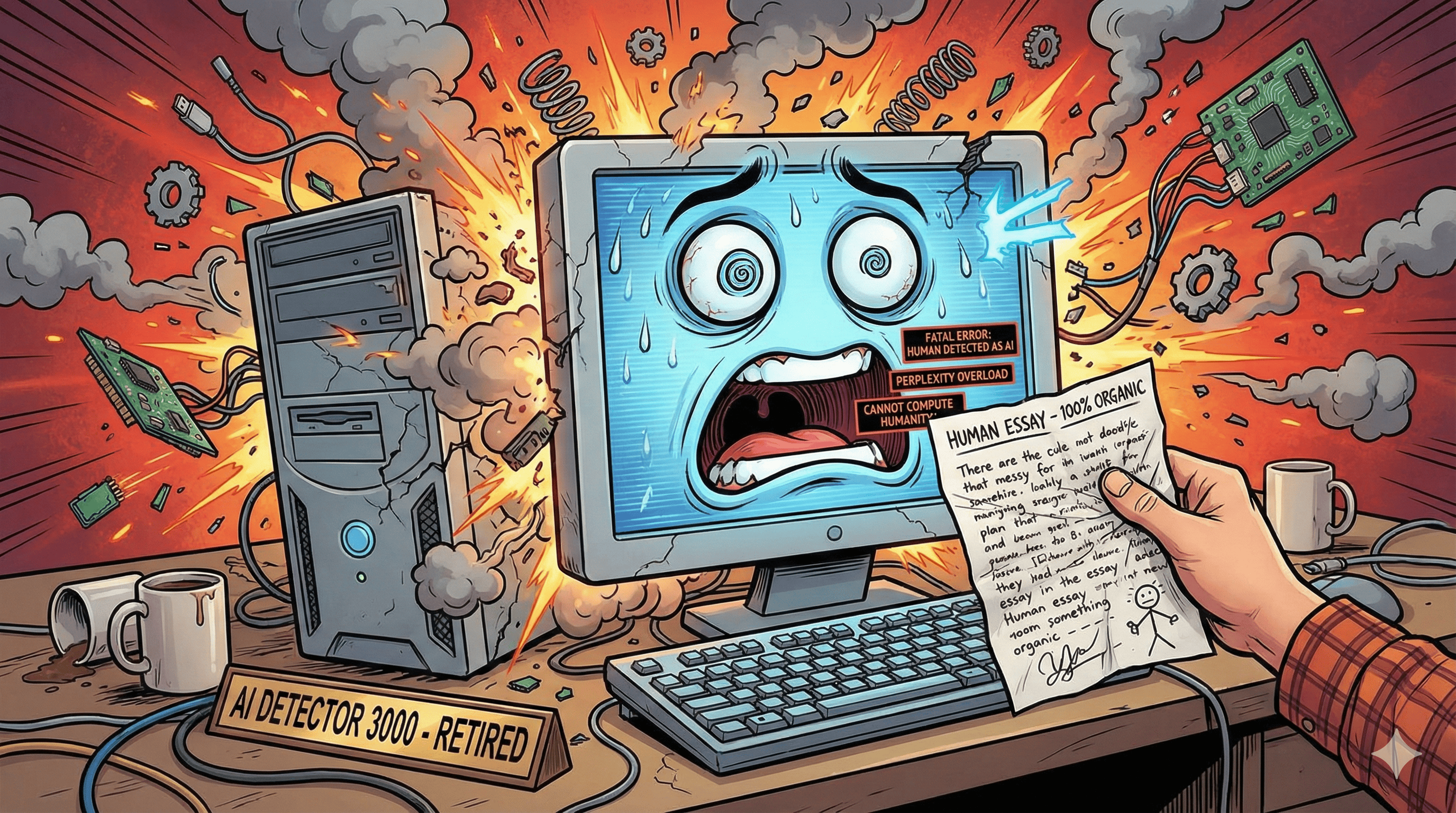 A Ilusão de Controle: Detectores de IA são uma fraude