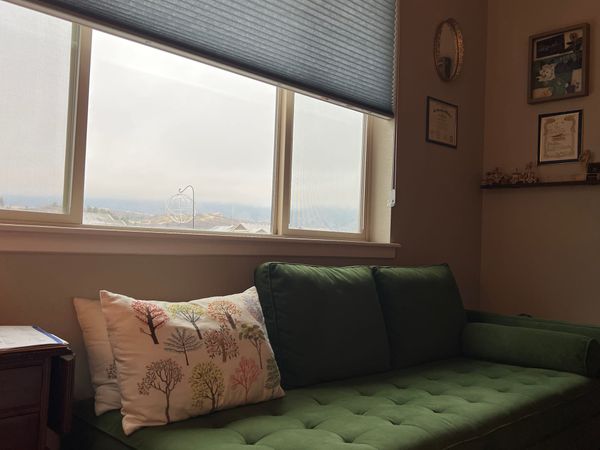 The view out my window this April morning