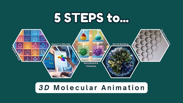 Animate 3D Molecules in a Day - New Tutorial Just Released!