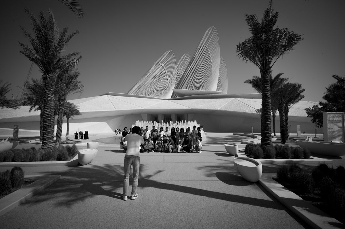 ZAYED NATIONAL MUSEUM, A MONOCHROME WALK