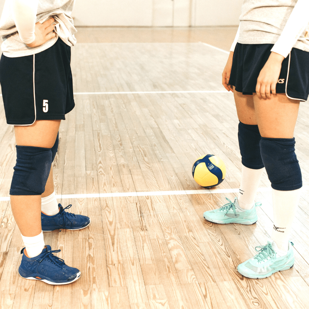 how to wear knee pads for volleyball