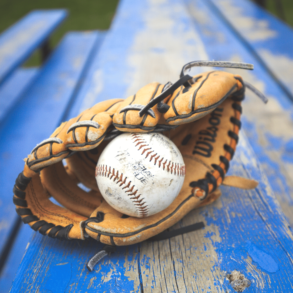 how to break in a baseball glove with shaving cream