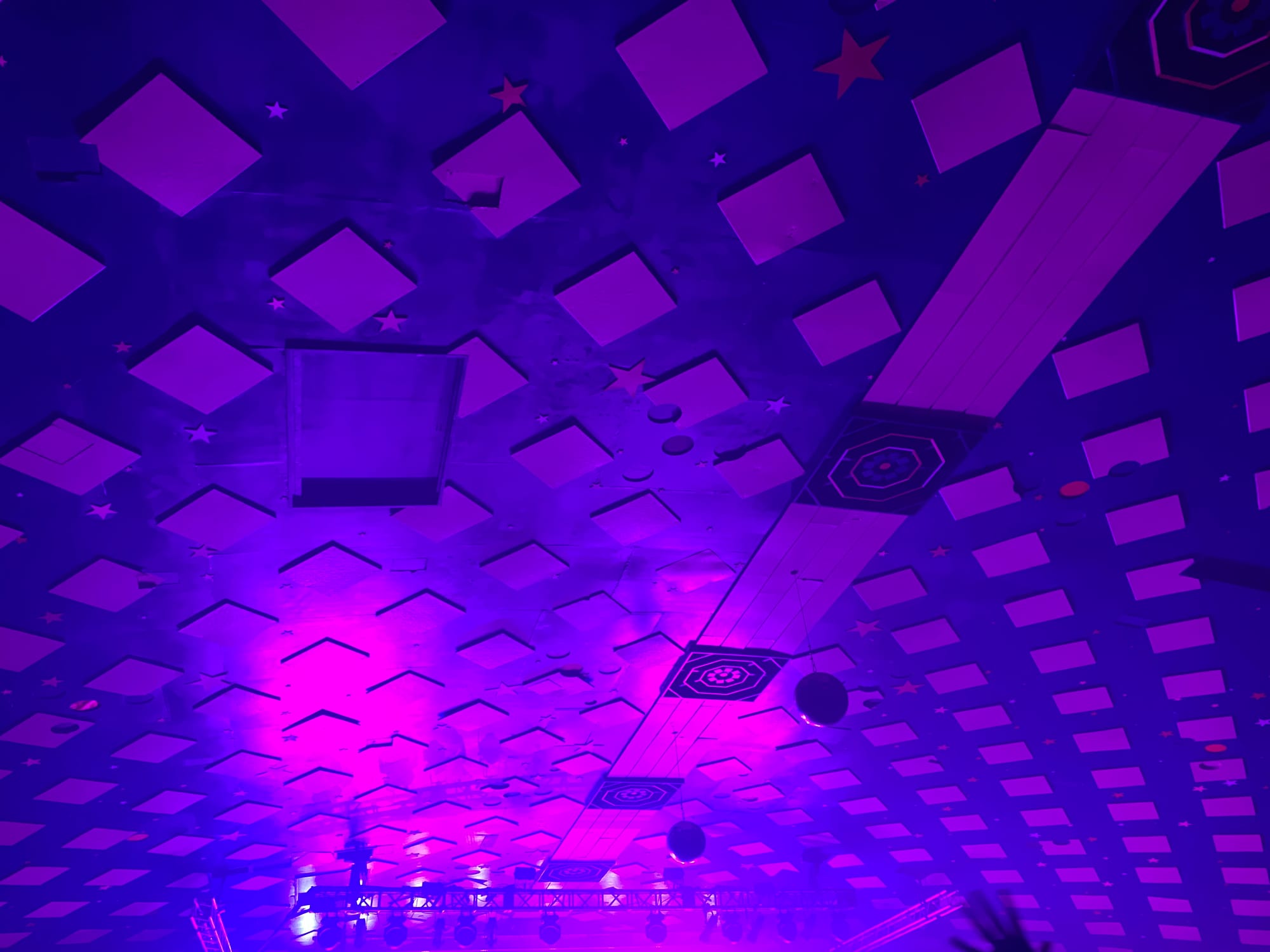 The roof of Barrowlands Ballroom.