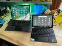 Comparing home screens