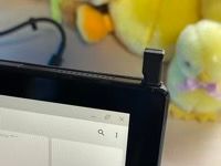 Stylus is hidden in the display