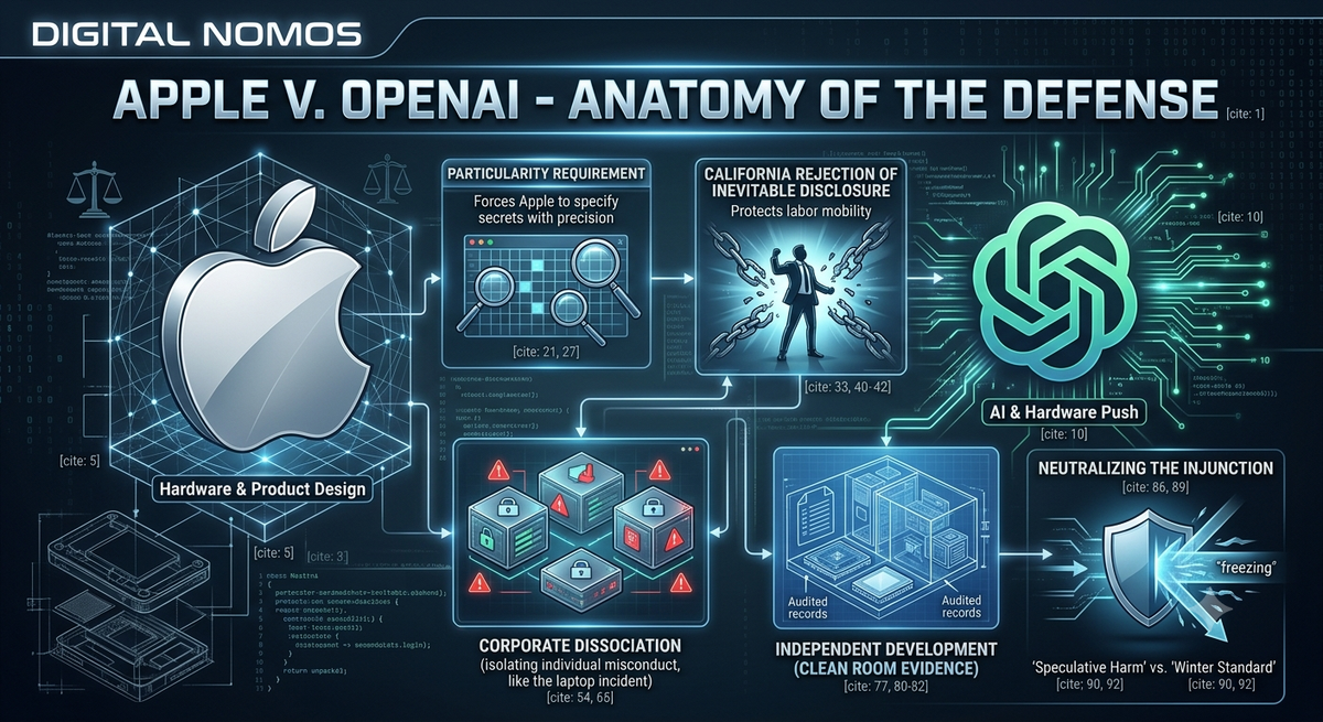 Apple v. OpenAI: Anatomy of a Defense.