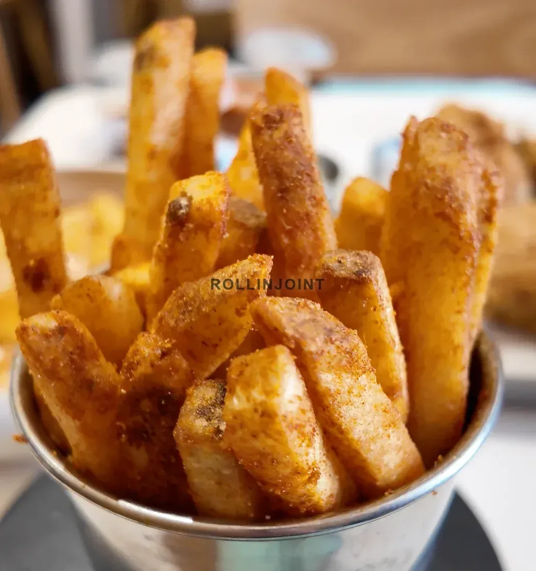 Konbu salted chips at Inyun, TW8, London