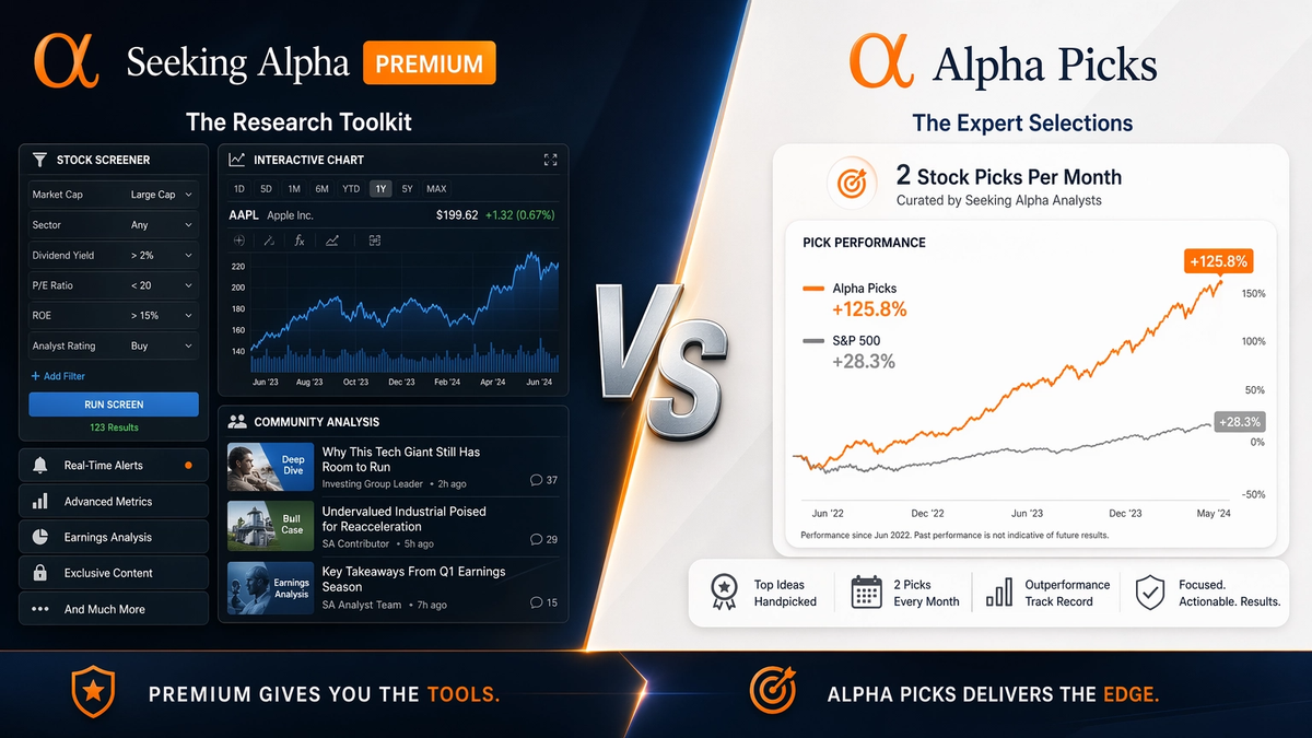 Seeking Alpha Premium vs Alpha Picks: Which Subscription Is Right for You?