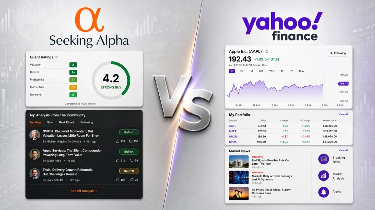 Seeking Alpha vs Yahoo Finance: Which Platform Gives You the Better Edge?