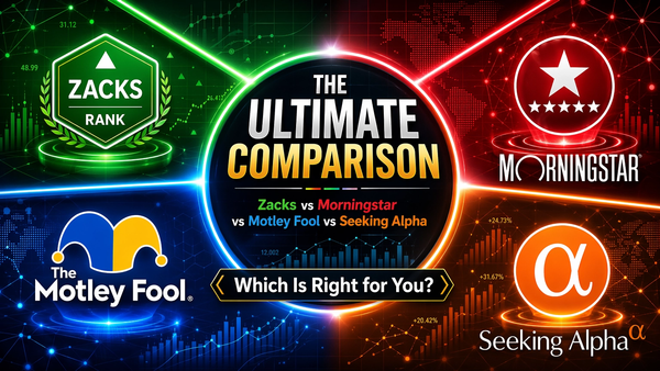 Zacks vs Morningstar vs Motley Fool vs Seeking Alpha: Which Investment Research Platform Is Right for You?