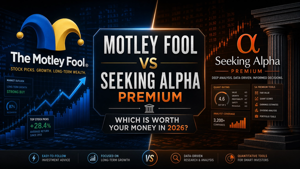 Motley Fool vs Seeking Alpha Premium: Which Is Worth Your Money in 2026?