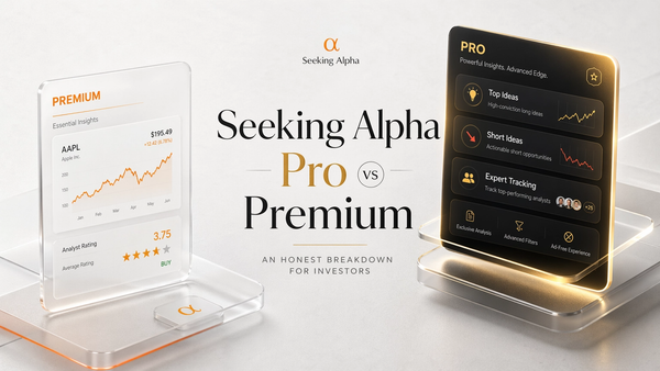 Seeking Alpha Pro vs Premium: An Honest Breakdown for Investors