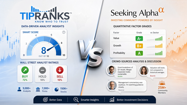 TipRanks vs Seeking Alpha: Which Stock Research Platform Is Actually Worth Your Money?