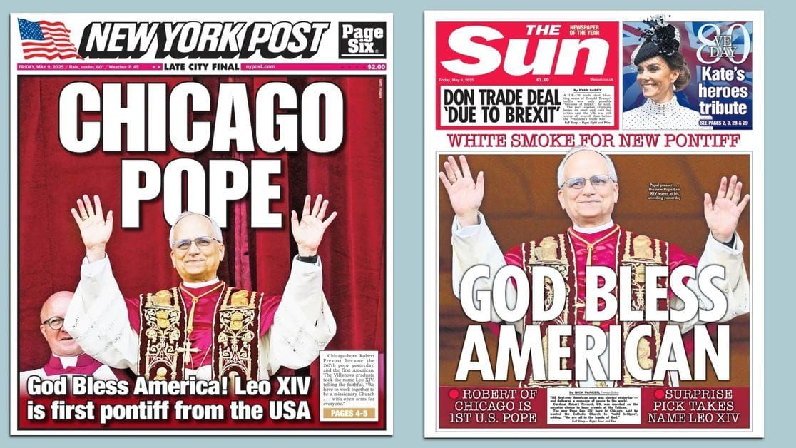 First American Pope Elected