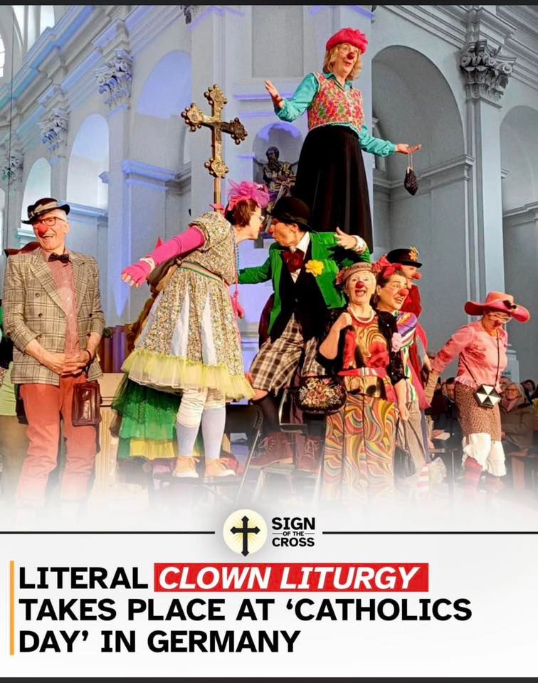 Clown Mass? Lie Site News Strikes Again!