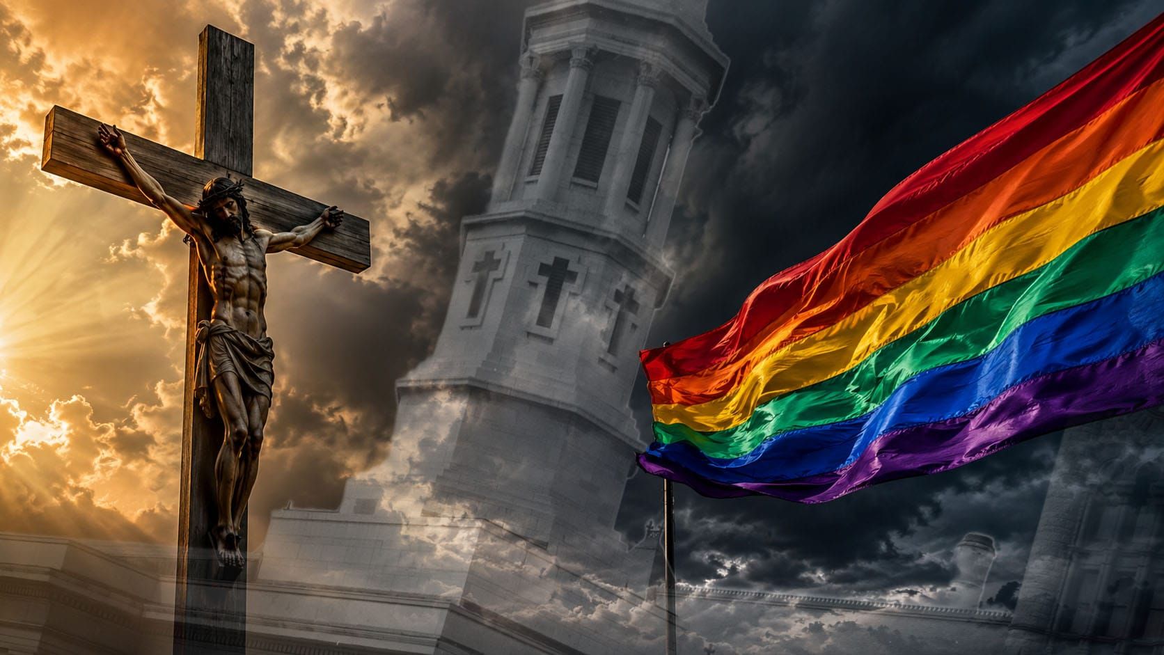 Catholic Men's Group Hits Road Block at Pride Parade — and it wasn't from the Parade-goers
