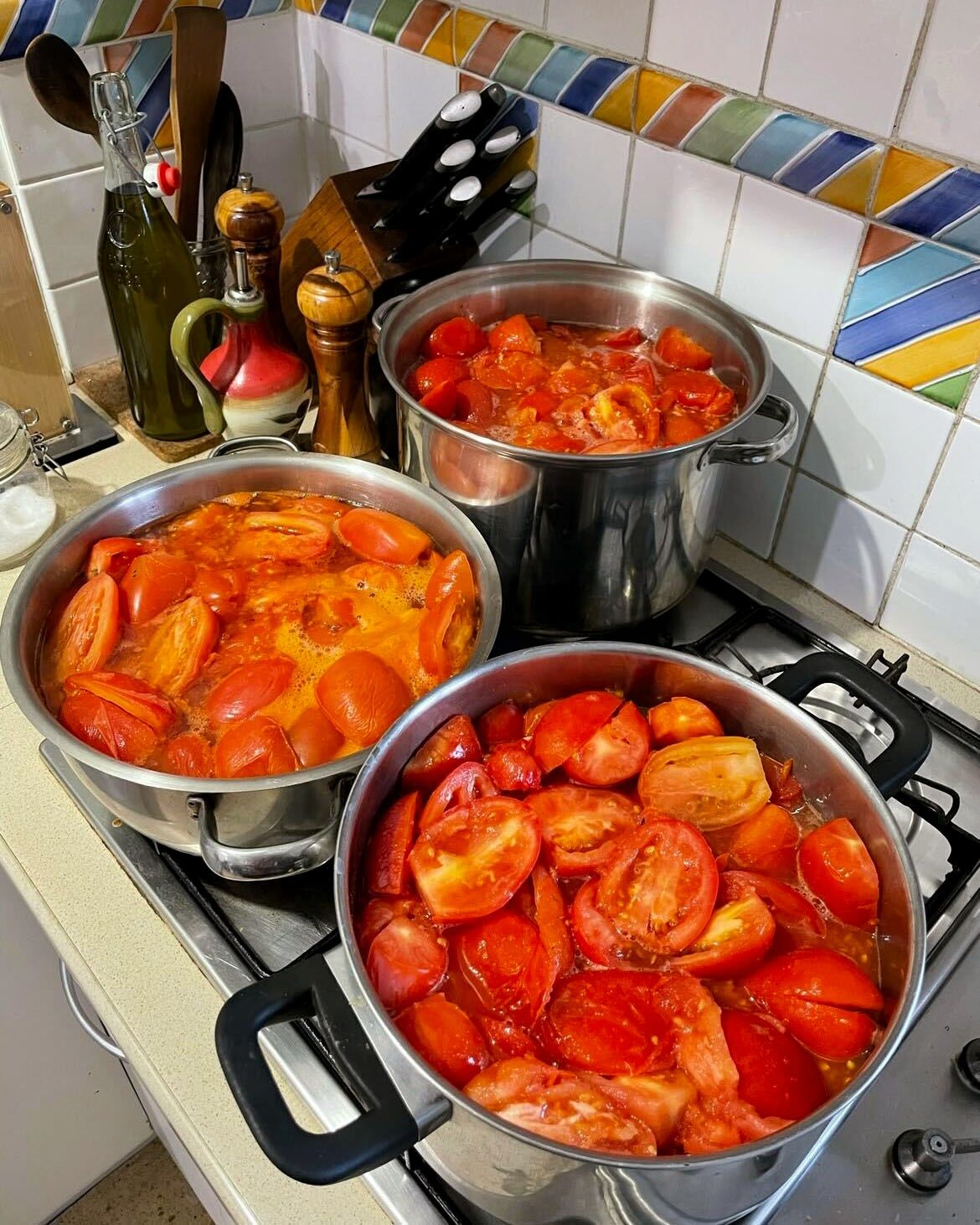 Preserving locally grown tomatoes - Alex King, Elizabeth St. Compost Club