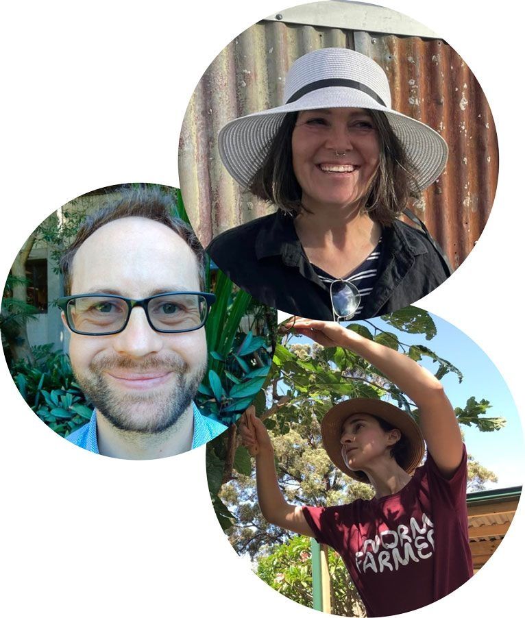 Photos of our new team members