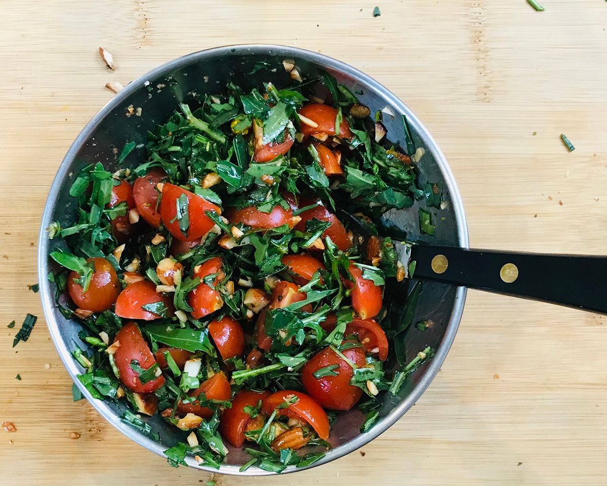 Sometimes it's just too yummy to blend any further... - Isabella Pignatti-Morano