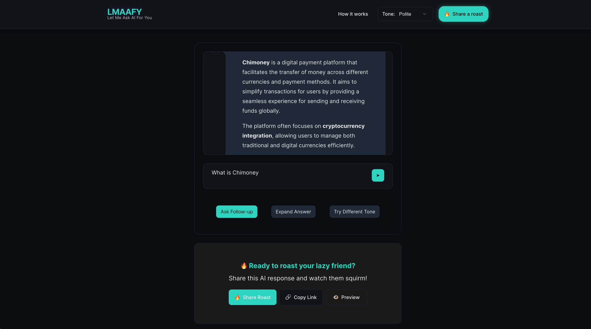 Let me Ask AI for You