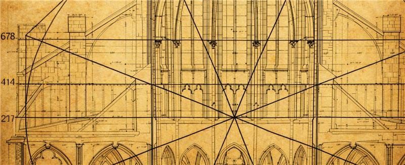 Chris Blair - Architecture of the future - Cathedral blueprint - Charting the Blank