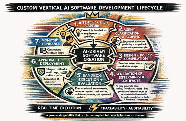 Framework showing key intervention points where AI can redesign processes and create system-level organisational impact