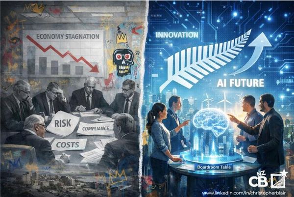 Framework showing key intervention points where AI can redesign processes and create system-level organisational impact