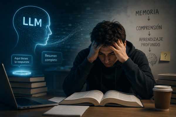 El impacto de los "Large Language Models" en la memorización y el aprendizaje de estudiantes universitarios: ¿Se aprende menos cuando se deja que las herramientas de Inteligencia Artificial piensen por nosotros?