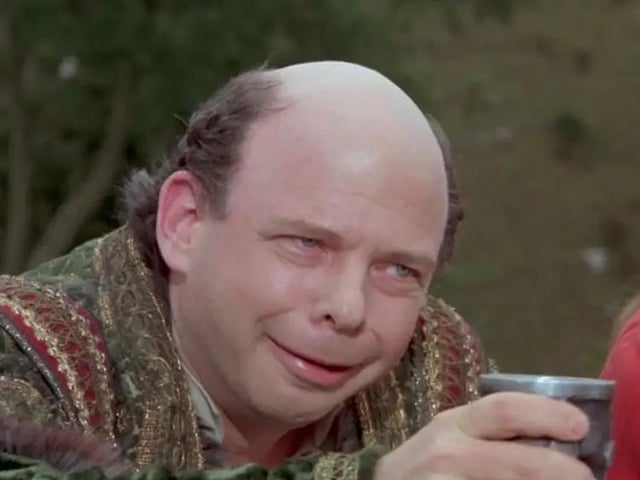 In The Princess Bride (1987), the character Vizzini keeps using the word  'Inconceivable'. This was likely a mistake, because I don't know what it  means, but based on context clues, the word