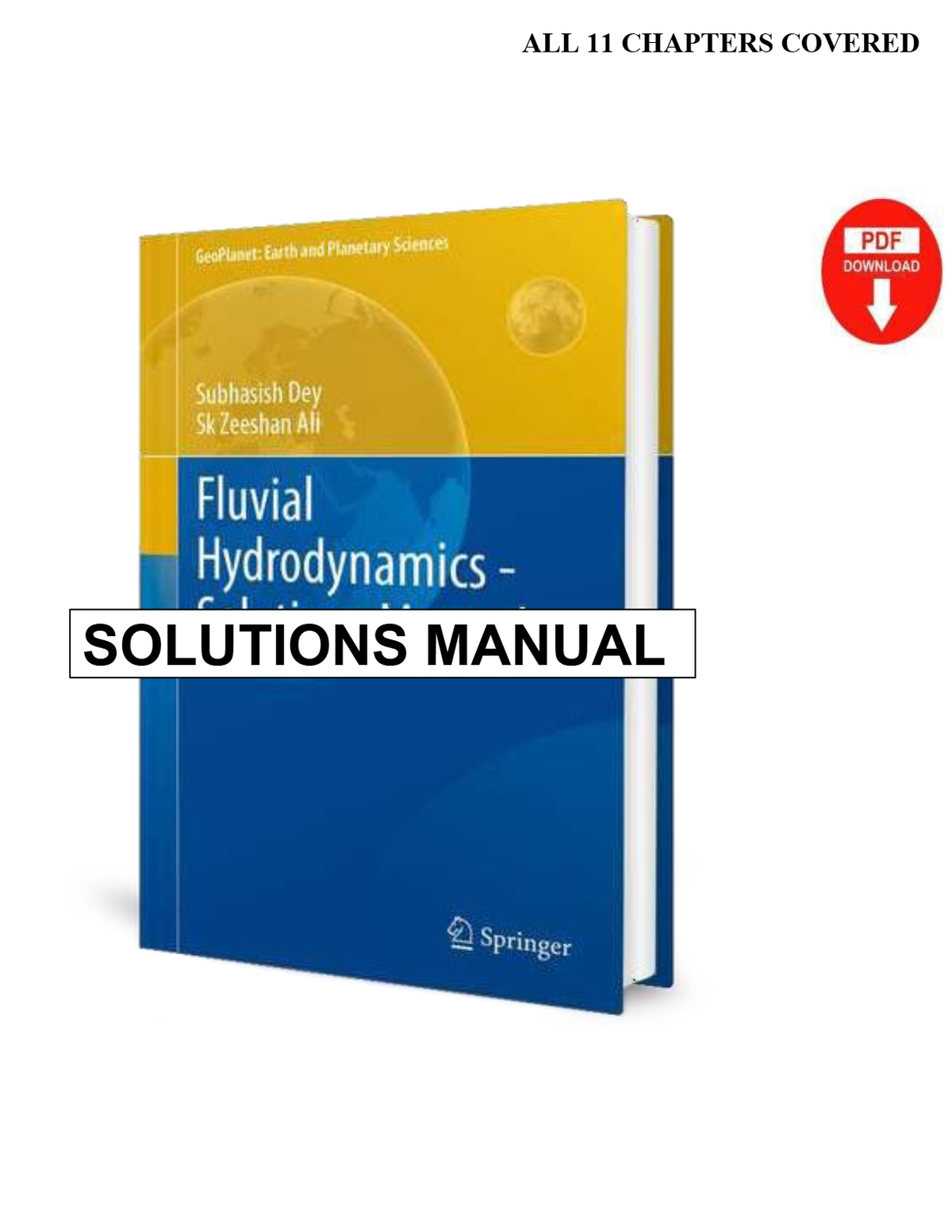 Fluvial Hydrodynamics - Solutions Manual (GeoPlanet Earth and Planetary Sciences) 1st ed. 2024 Edition