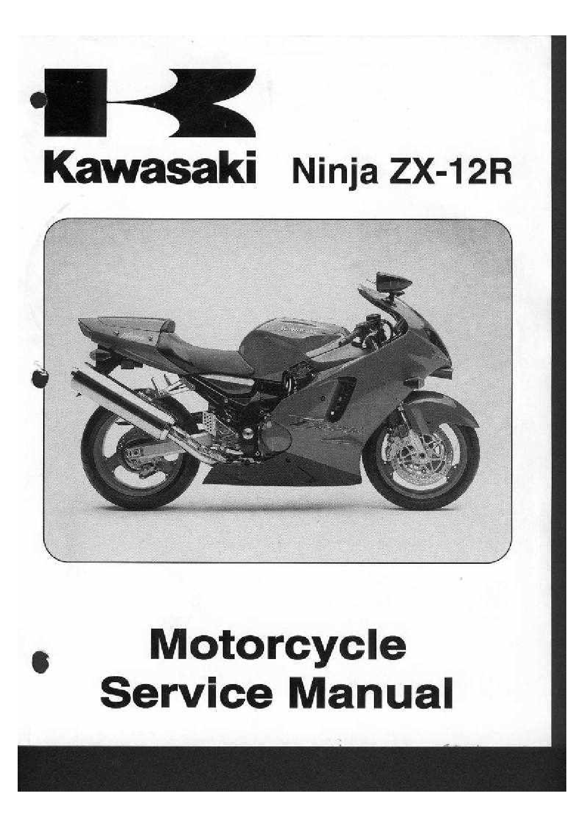 Kawasaki ZX-12R 2000-2005 Workshop Repair Service Manual