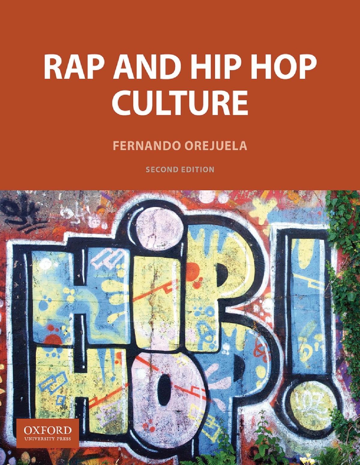Rap and Hip Hop Culture 2nd Edition By Fernando Orejuela