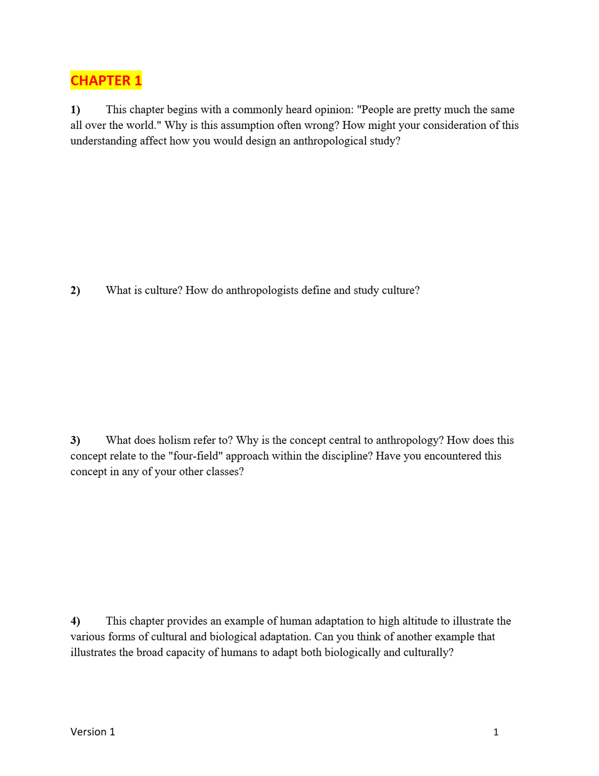 Window on Humanity, A Concise Introduction to Anthropology, 10th Edition by Conrad Kottak | TEST BANK
