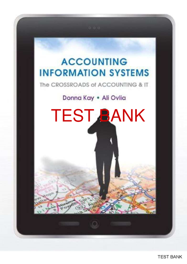 Accounting Information Systems The Crossroads Of Accounting And IT 2nd Edition By Donna Kay, Ali Ovlia SOLUTIONS MANUAL