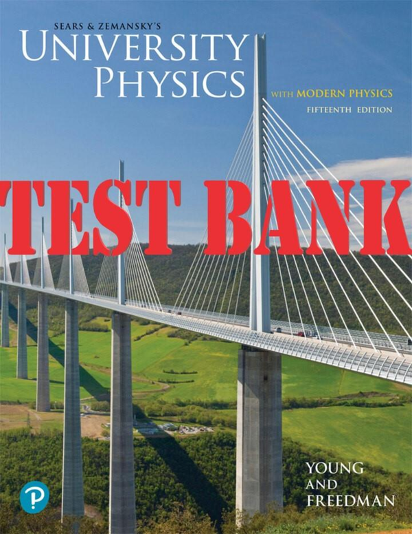 SOLUTIONS MANUAL for University Physics with Modern Physics 15th Edition by Hugh Young and Roger Freedman