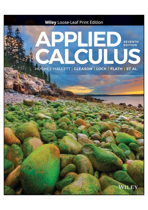Solution manual for Applied Calculus 7e Hallett