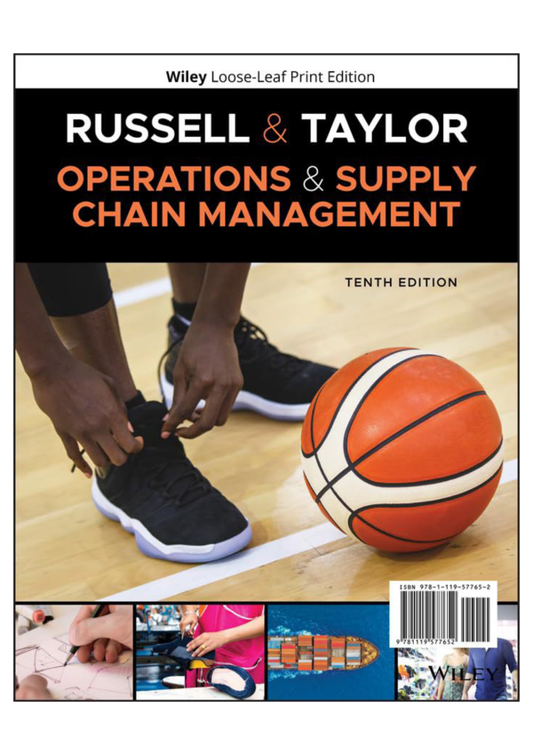Solution manual for Operations and Supply Chain Management, 10th Edition by Roberta S. Russell